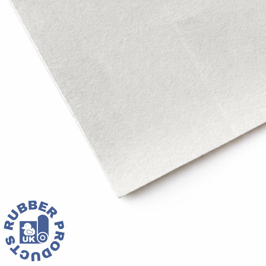 White Silicone Sponge Sheeting SAB on one side (Silicone SIde)