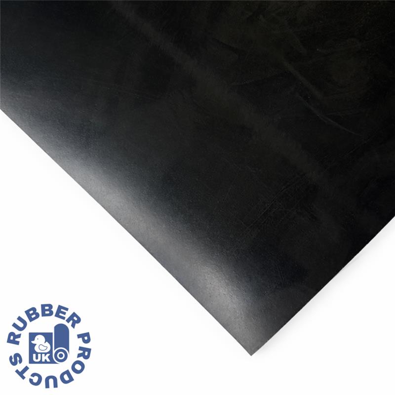 6mm Thick Black 65 Shore EPDM Rubber Sheeting